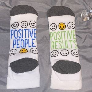 Positive People Positive Result Socks